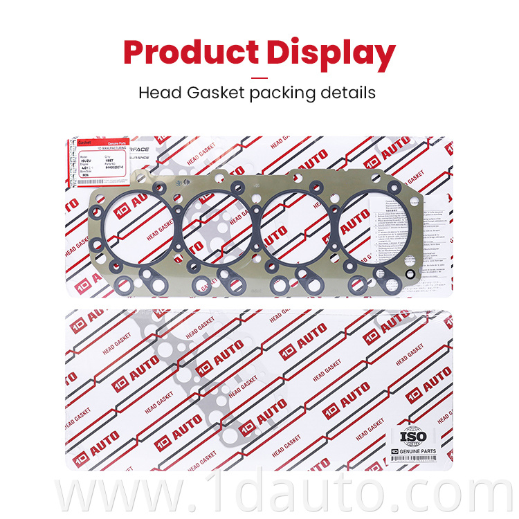 Cylinder Head Gasket Repair Set for ISUZU 